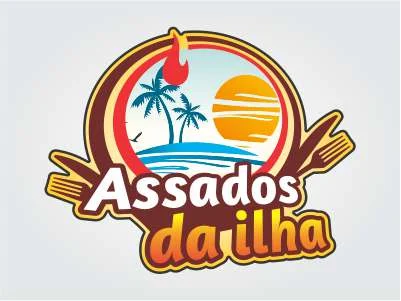 Logotipo Assados da Ilha criado pela ArtSector