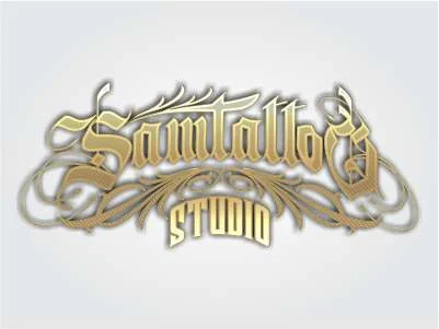 Logotipo Samtattoo Studio criado pela ArtSector